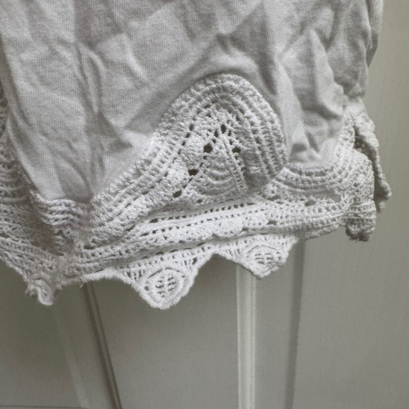 Polo by Ralph Lauren 2T Girls White Tank Top Blouse with Lace Hem - Picture 3 of 5